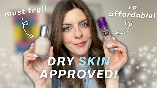 Best Foundations & Skin Tints for Dry Skin | Dewy, Hydrating Picks That Actually Work