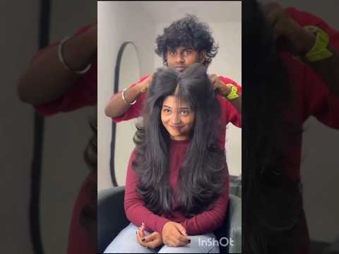 How to long butterfly haircut #shorts