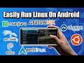 Easily Run Linux On Android With AndroNix Linux Distro On Android Without Root