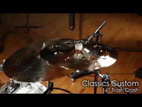 Демонстрация звучания тарелки Meinl 16" Trash Crash CC16TRC-B