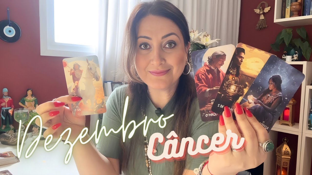 CÂNCER ♋️ DEZEMBRO! A CERTEZA de um AMOR🧡❤️! Um TEMPO pra RECARREGAR as ENERGIAS😕😊VIAGEM MERECIDA!✈️
