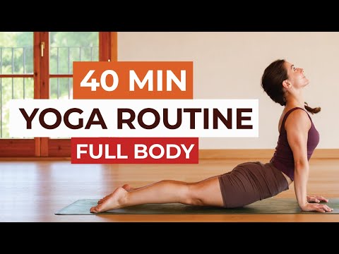 40 Min Yoga Routine | Full Body Yoga Flow For Strength & Flexibility