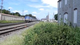 preview picture of video 'Amtrak train # 5 on 07/21/10 at Plano illinois.'