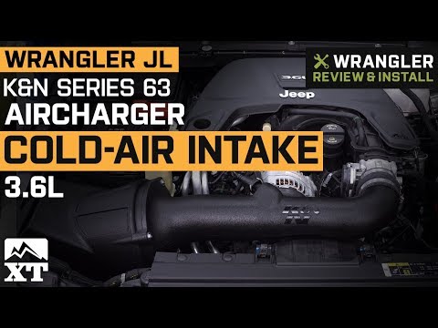 Jeep Wrangler JL K&N Series 63 AirCharger Cold Air Intake (2018-2019 3.6L) Review & Install