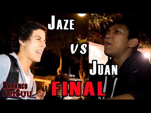 JAZE vs JUAN - Final - BARRANCO FREESTYLE 23/11/17