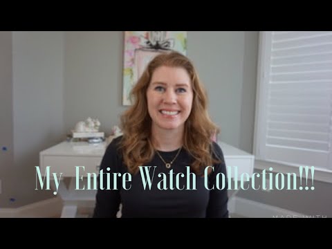 My Entire Watch Collection! Rolex, Chanel, Tag Heuer, Michele!!!