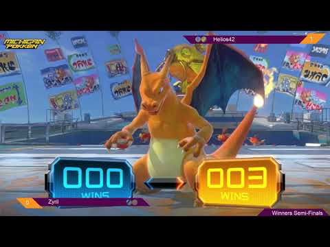 Zyril (Charizard) Vs. Helios42 (Chandelure) Lansing Pokken Hopeful 2 - 8-4-18