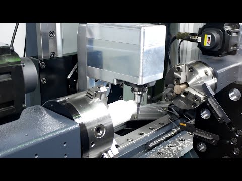 SwissMak canned cycles on mill turn parts