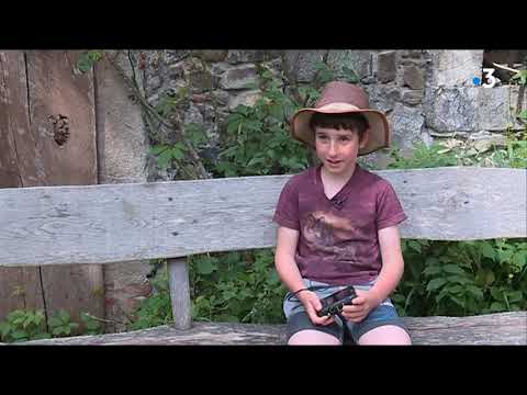 Tanaan, 9 ans, rencontre un ours dans les Pyrénées et le filme