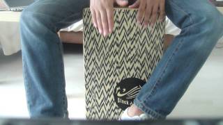 Cajon jam to The Boulevard of Broken Dreams (Diana Krall)