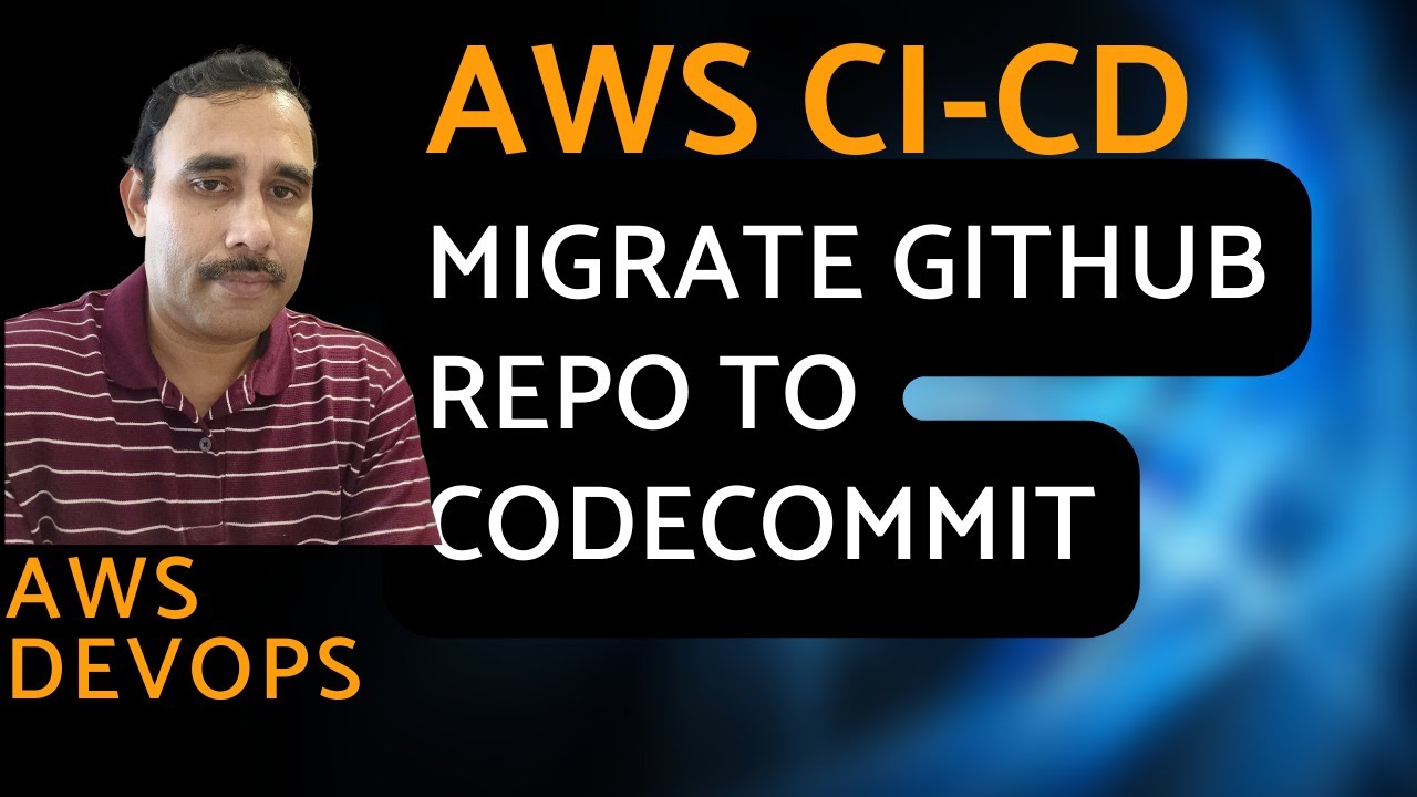 Migrate GitHub Repository to CodeCommit - 5 minute guide