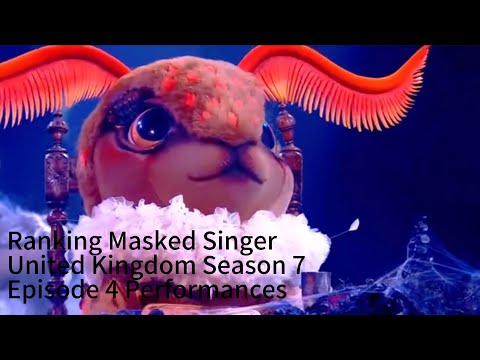 RANKING MASKED SINGER UNITED KINGDOM SEASON 7 EPISODE 4 PERFORMANCES 