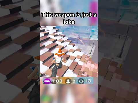 This weapon is just a joke #fortnite #chapter6 #epicpartner #gaming #alich #fortniteclips #chapter4