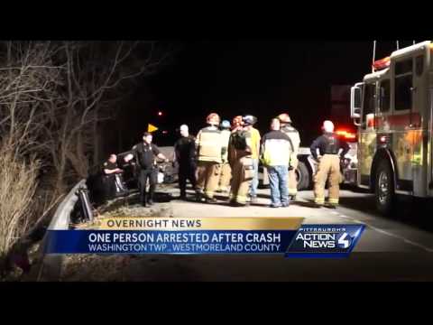 1 arrested after Route 66 crash