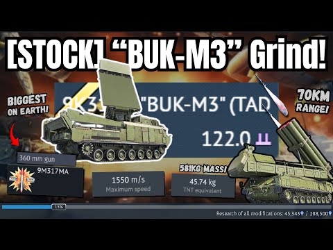 Die GRÖSSTE SPAA in War Thunder!🔥(9K317M "BUK-M3") | Erfahrung mit Atomwerfern!☢️