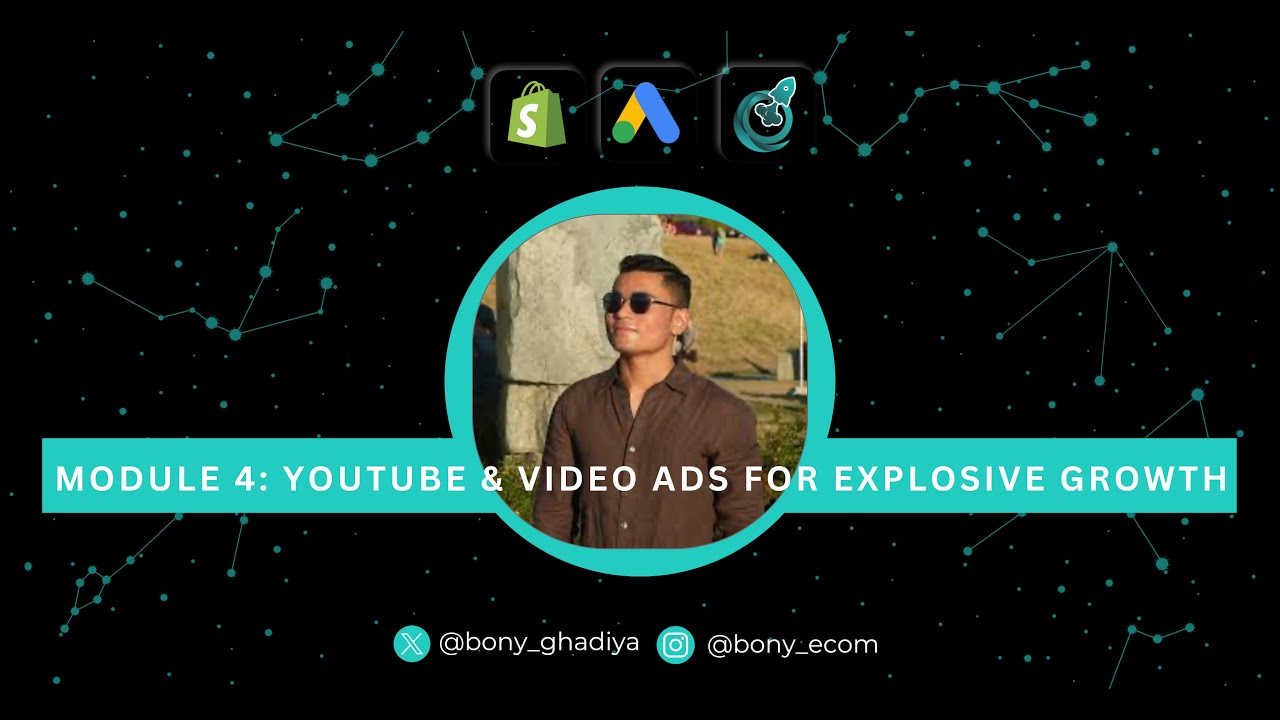 Mastering YouTube Ads & setting up like a PRO latest course module