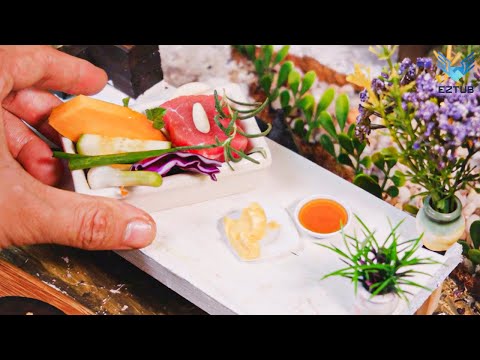 Green mango beef salad | How to make green mango salad with grilled beef | Mini Cooking.