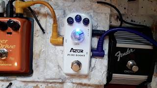 Video thumbnail for AZOR PURE BOOST Mini Pedal Demo by Levent Sezer