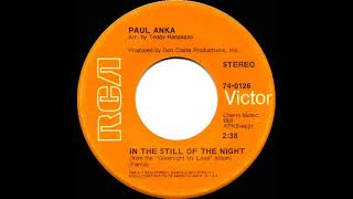 1969 Paul Anka - In The Still Of The Night (stereo)