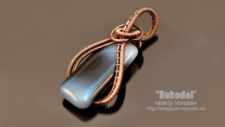 Плетение из цветной проволоки для начинающих