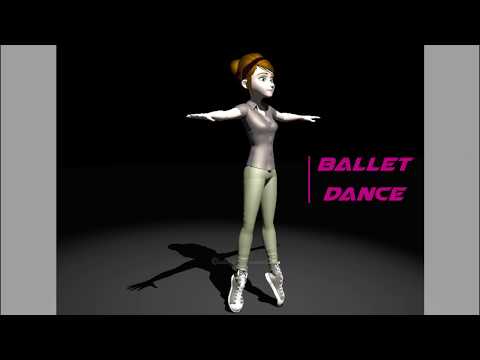Ballet Dance Animation | Maya