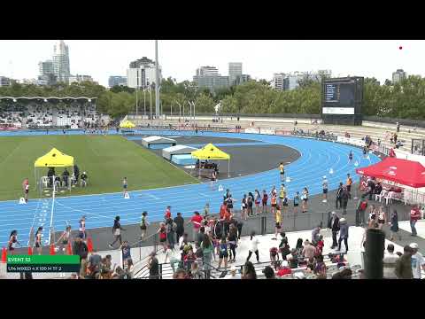 U14 Mixed 4x100m Timed Final 2: 2022/23 Commonwealth Bank State Relay Championships