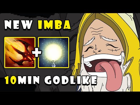 NEW META IMBA Keeper of the Light (KOTL) IS NOT A SUPPORT HERO with DAGON 5 | Gameplay - Dota 2 7.29
