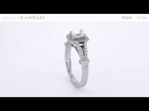 Diamond Ring PD544: 0.71ct - PurelyDiamonds