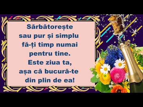 La multi ani! - Colaj cu urari de ziua de nastere
