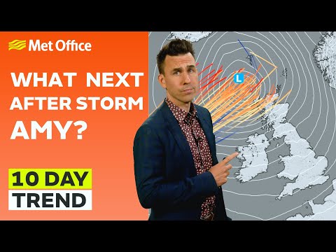 10 Day Trend 01/10/2025 – A quieter spell ahead? – Met Office weather forecast UK