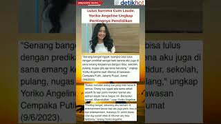 Download lagu Yoriko Angelina Ungkap Penting Pendidikan #artist #viral #yoriko #angelina #pendidikan #netizen mp3