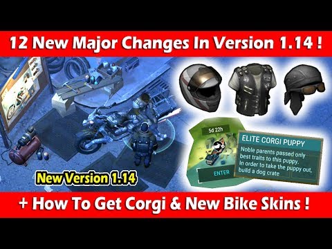 12 Major Changes + How To Get Corgi & New Bikes In 1.14 ! Last Day On Earth Survival Video