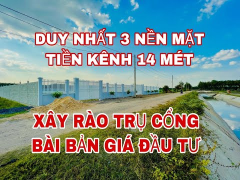 Đất vườn củ chi mặt tiền kênh cực hiếm 514m2 giá 1ty950 ba lô liền kề