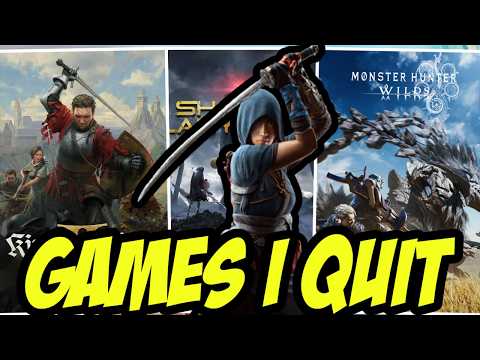 Games I Gave Up On In 2025