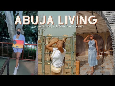 Abuja living #7 - lit weekend + lazy cleaning + Skincare + snake farm tour + sip and paint  + more