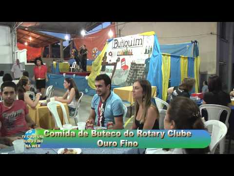 Comida de Buteco promovida pelo Rotary de Ouro Fino, Exposição de Quadros, Almoço de Domingo