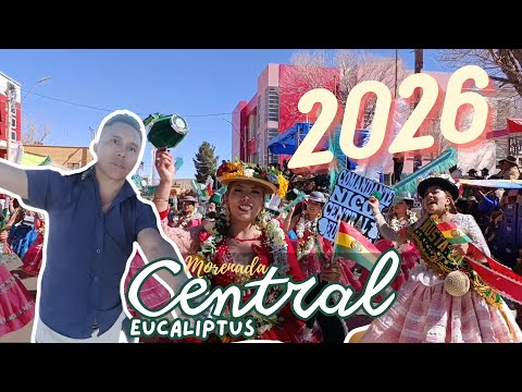 Parte 7 | Alba 2026 Eucaliptus | FRAT. Poderosa Morenada Central | 👌🇧🇴😎❤️🎊🎉