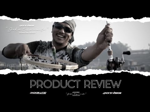 ULTRA LIGHT TOMAN | Jack's Vision Ultra Light Baitcasting Fishing Rods Field Test Vs Giant Snakehead