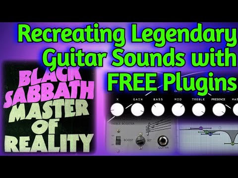 How To Sound Alike BLACK SABBATH - Master Of Reality Guitar Tone w/ FREE VST PLUGINS + FREE IR