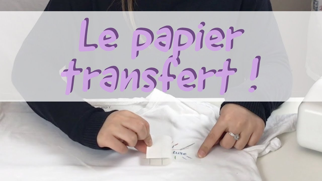 DIY- Personnaliser ses vêtements avec du papier transfert