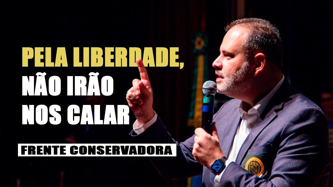 PELA LIBERDADE, NÃO IRÃO NOS CALAR!