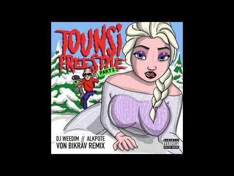DJ Weedim feat. Alkpote - Tounsi Freestyle part 2  (Von Bikräv Remix)