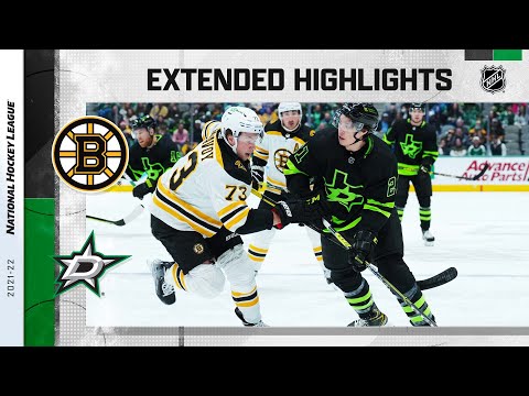 Boston Bruins vs Dallas Stars Jan 30, 2022 HIGHLIGHTS