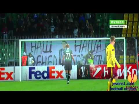 FC Krasnodar vs Sparta Prague 0 - 3  2016 ~All Goals & Highlights (Europa League 25/2/2016)