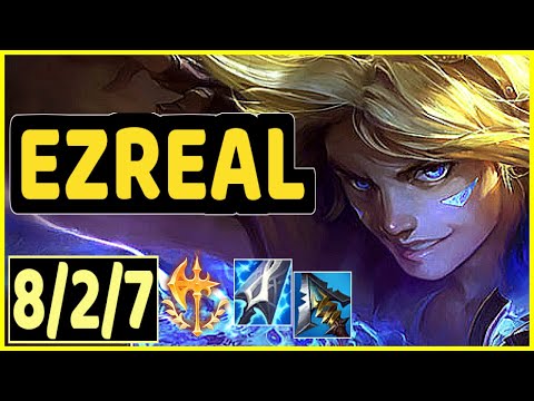 EZREAL VS SIVIR - 8/2/7 KDA ADC GAMEPLAY