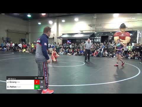 122 Lbs Rr Rnd 3 Jaryn Strong Indiana Draw Vs Devin Patton Texas A