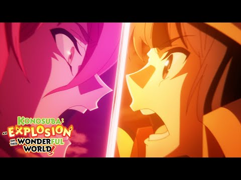 Megumin vs Arnes | KONOSUBA - An Explosion on This Wonderful World!