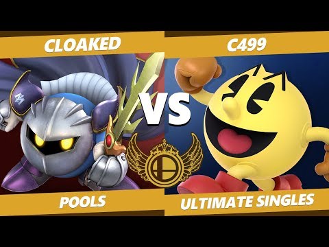 UKIE SSBU Circuit - Cloaked (Meta Knight) Vs. UCL | c499 (Pac Man) Smash Ultimate Tournament Pools