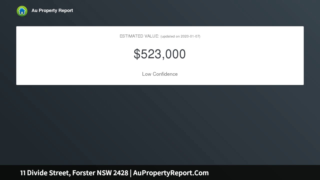 11 Divide Street, Forster NSW 2428 | AuPropertyReport.Com