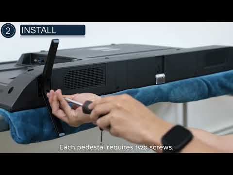 Panasonic Television: Unboxing & Basic Installation Guide